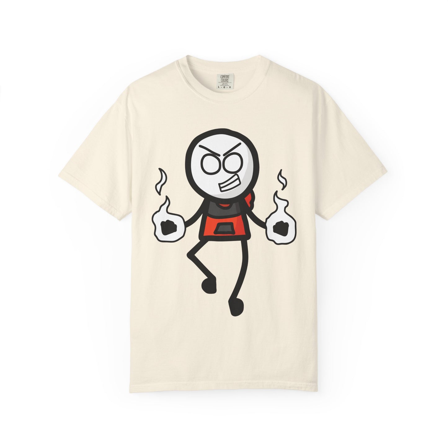 Cartoon Lofty Comfort Colors T-Shirt