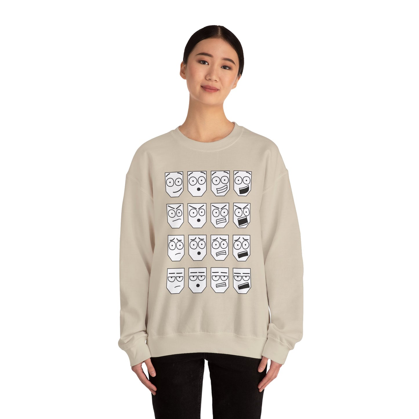 Faces of Lofty Sweater