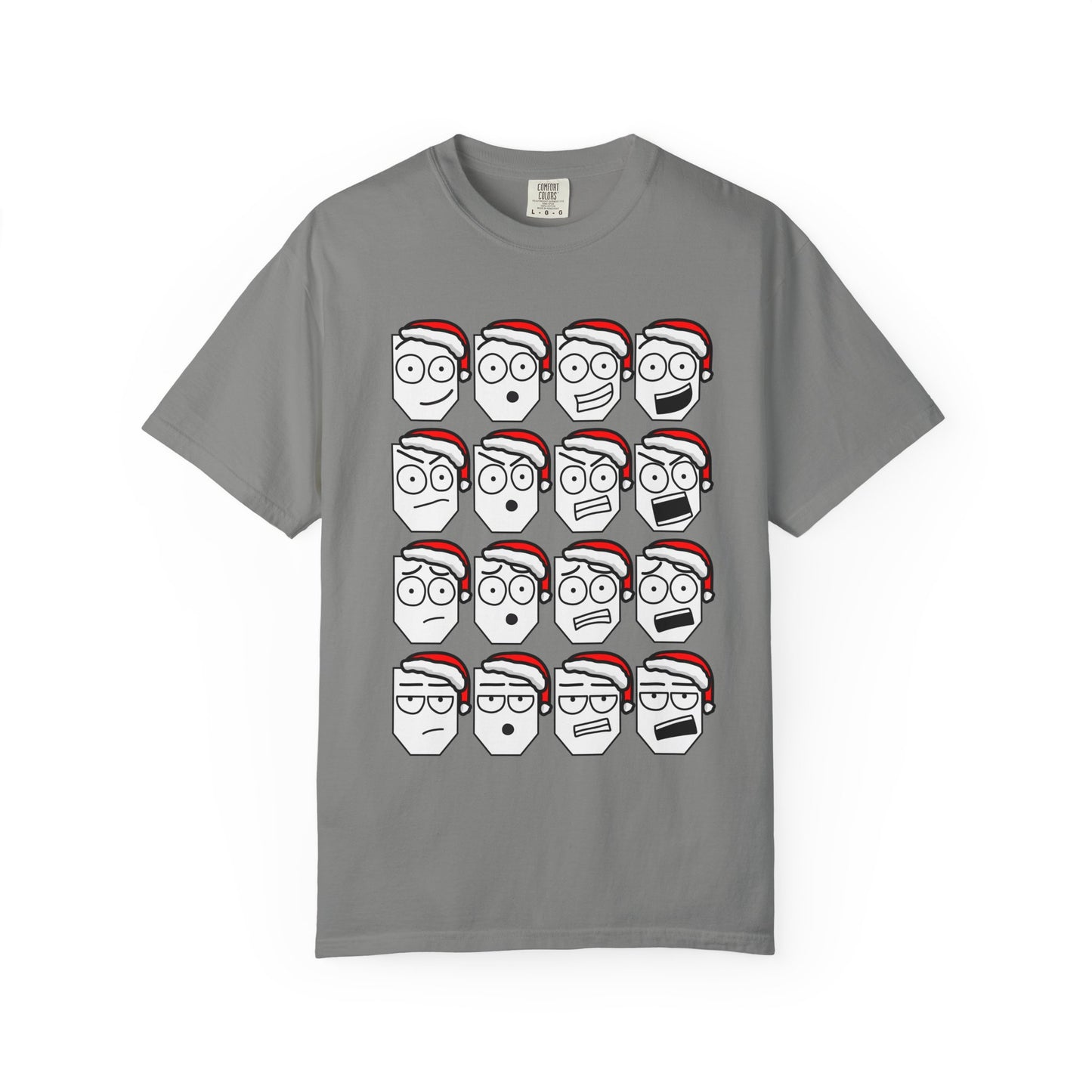 Faces of Lofty 100% Cotton Comfort Colors T-Shirt (Limited-Time Christmas Edition)
